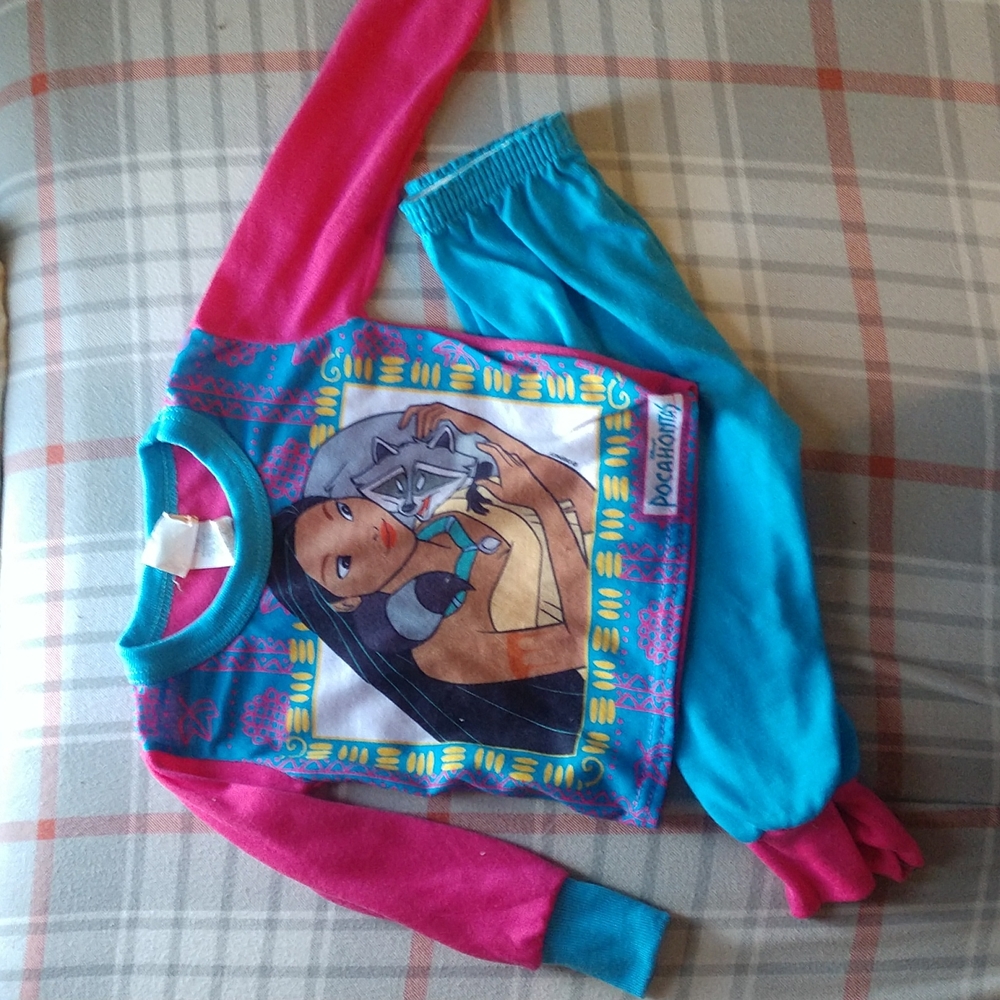 Vintage Pocahontas pajamas